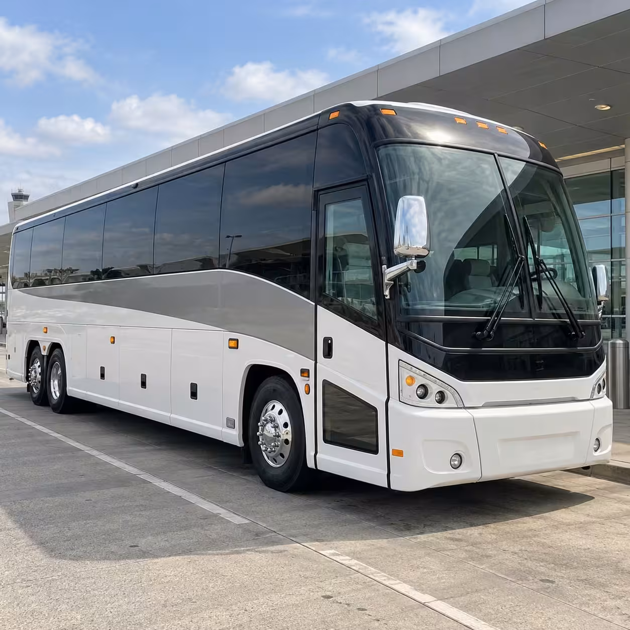 charter buses for larger portsmouth prom groups traveling together
