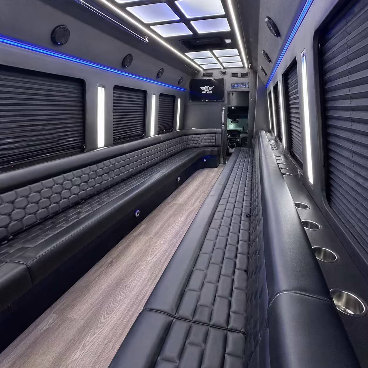 party bus interior