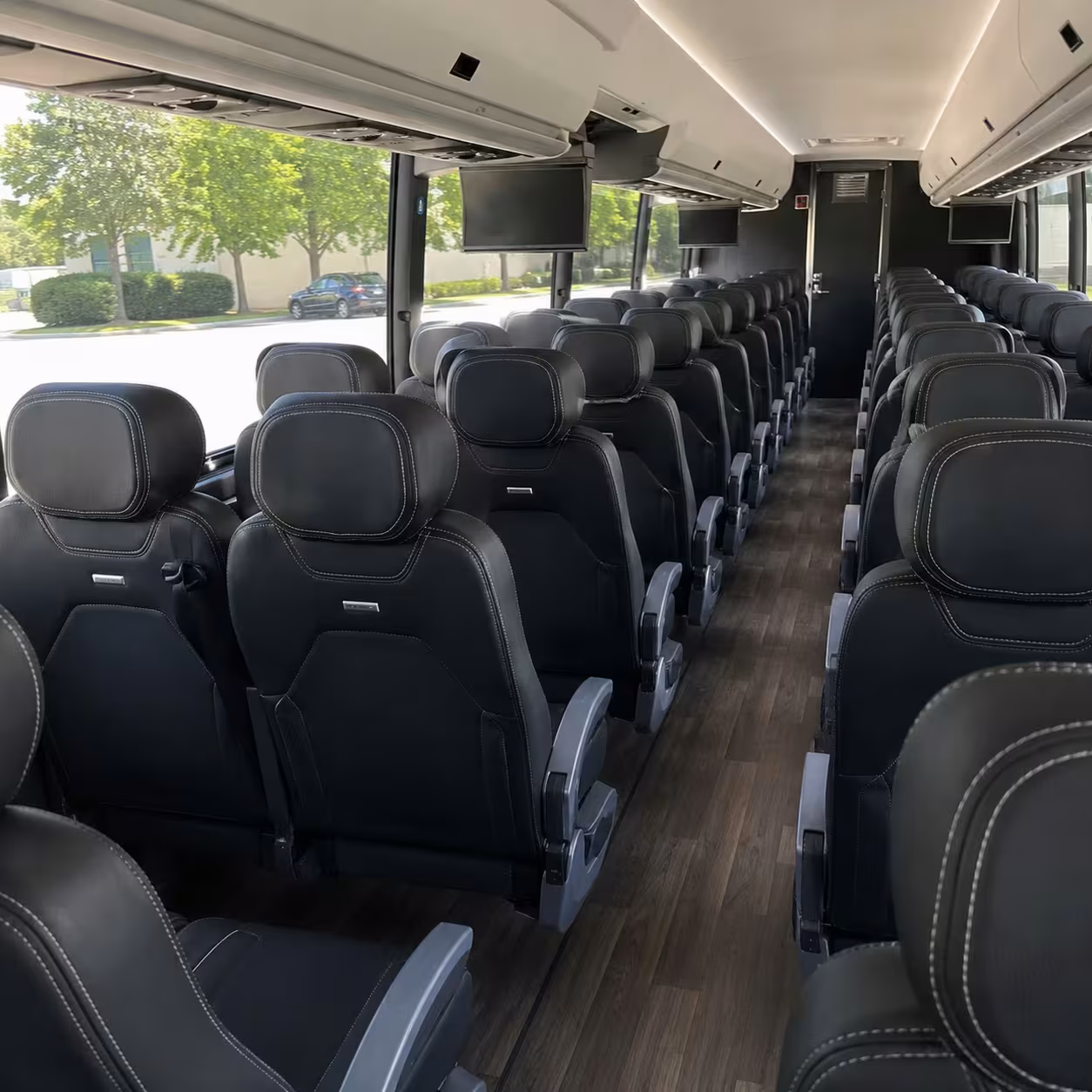 portsmouth charter bus interior gallery