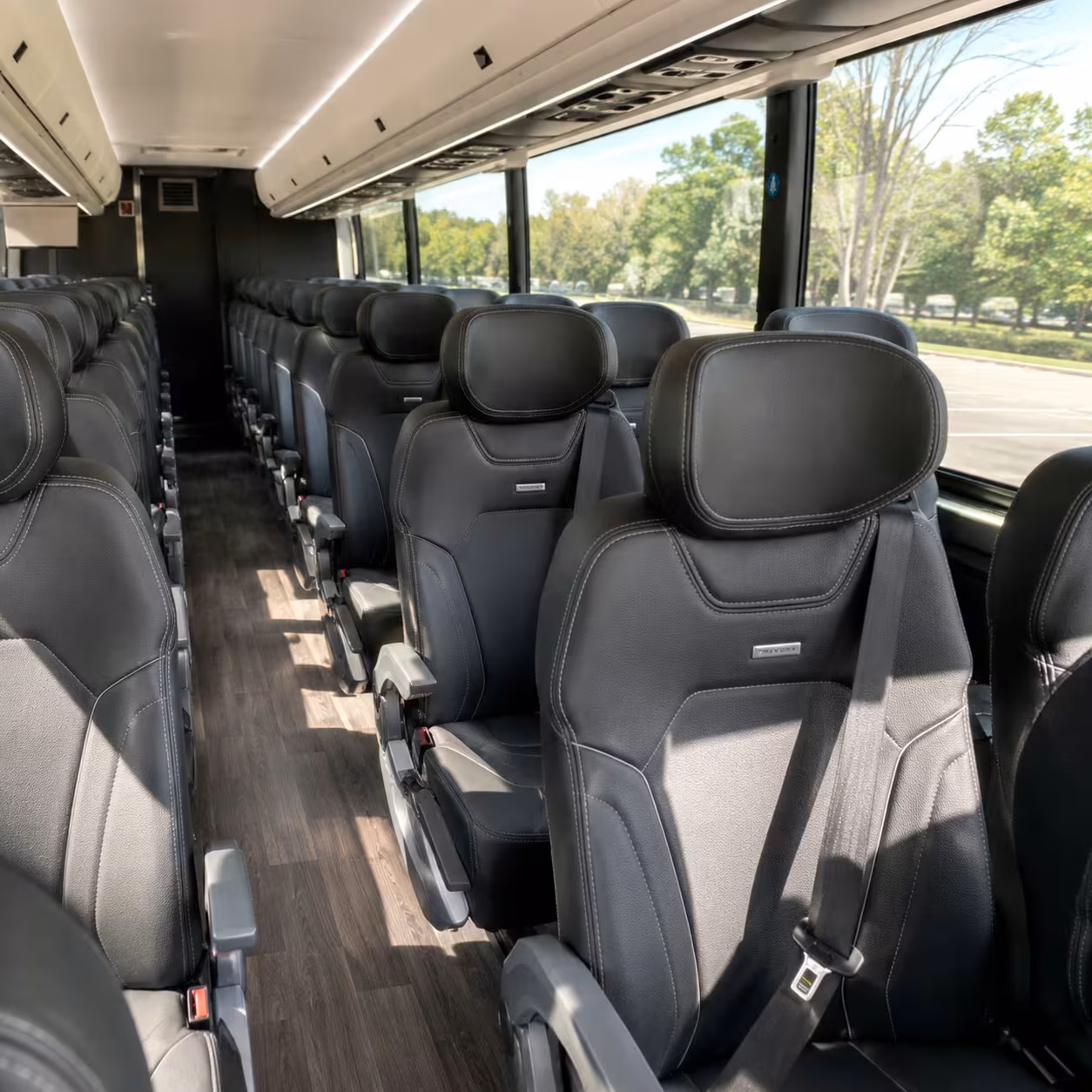 portsmouth charter bus rental inside